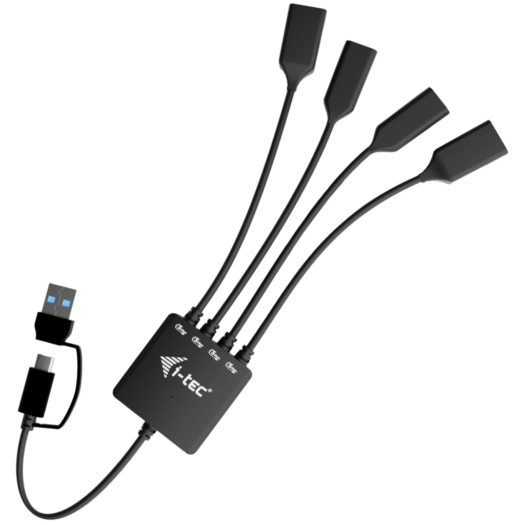 ITEC USBCUSBA Cable HUB 4 port 2x USBC 32 Gen 1 2x USBA 32 Gen 1