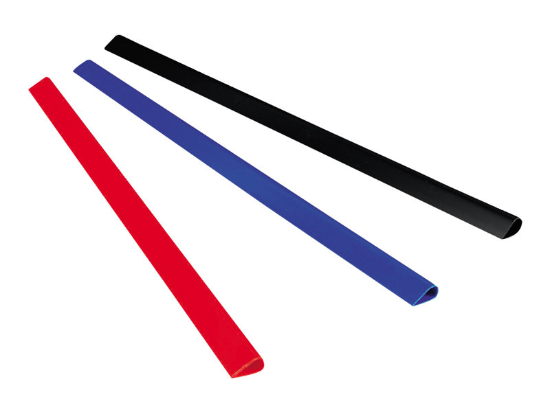 50 DURABLE Klemmschienen schwarz DIN A4 60 Blatt