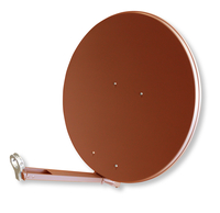 TELEVES Deutschland SAT-Spiegel  S760CL-Z ziegelrot 75x80cm