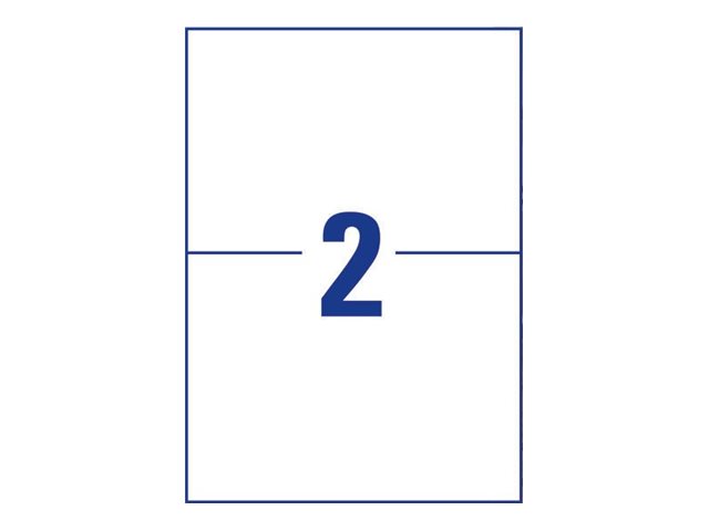 40 AVERY Zweckform wetterfeste Folienetiketten L4717REV-20 weiss 210,0 x 148,0 mm 40 AVERY Zweckform wetterfeste Folienetiketten L4717REV-20 weiss 210,0 x 148,0 mm