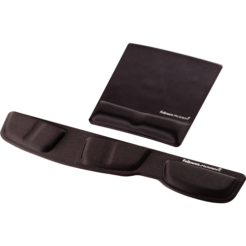 Fellowes Mousepad mit Handgelenkauflage schwarz
