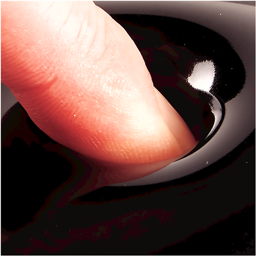 Fellowes Mousepad mit Handgelenkauflage Crystals Gel schwarz