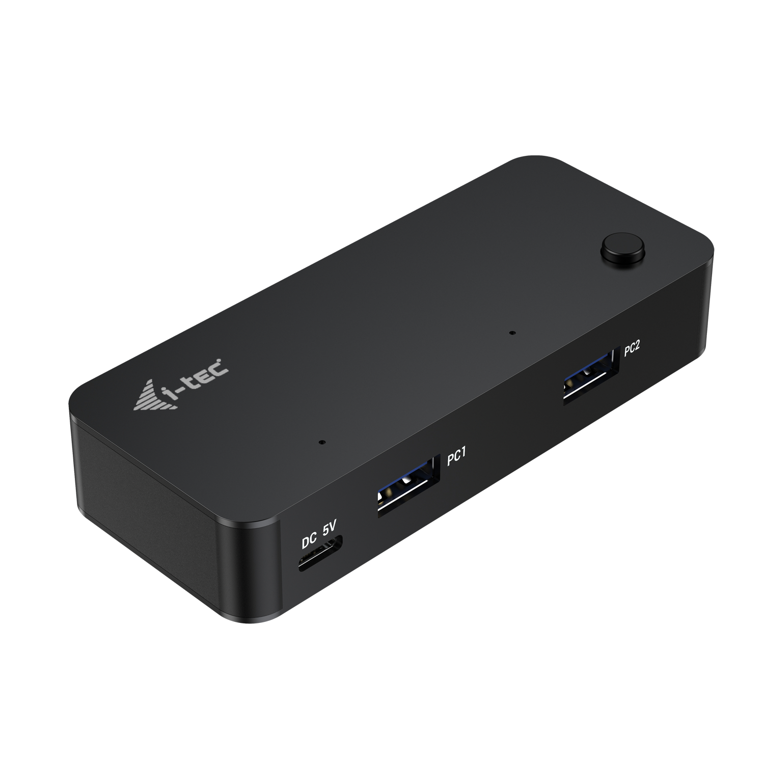 i-tec Hub Universal KVM 4-fach Schwarz