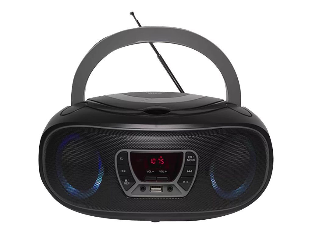 Denver TCL212 BT Boombox CDMP3USB grau