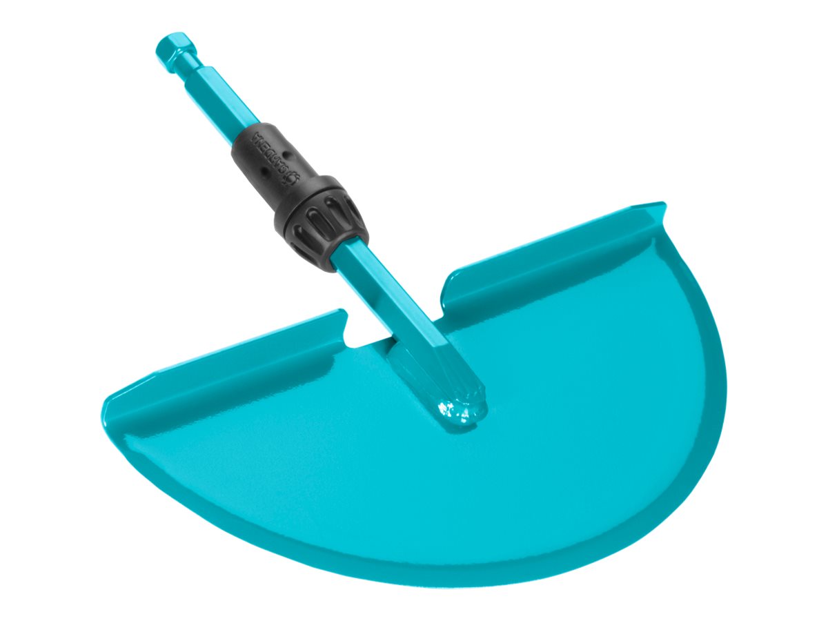 GARDENA combisystem RasenkantenstecherAufsatz Qualitaetsstahl mit Duroplastbeschichtung