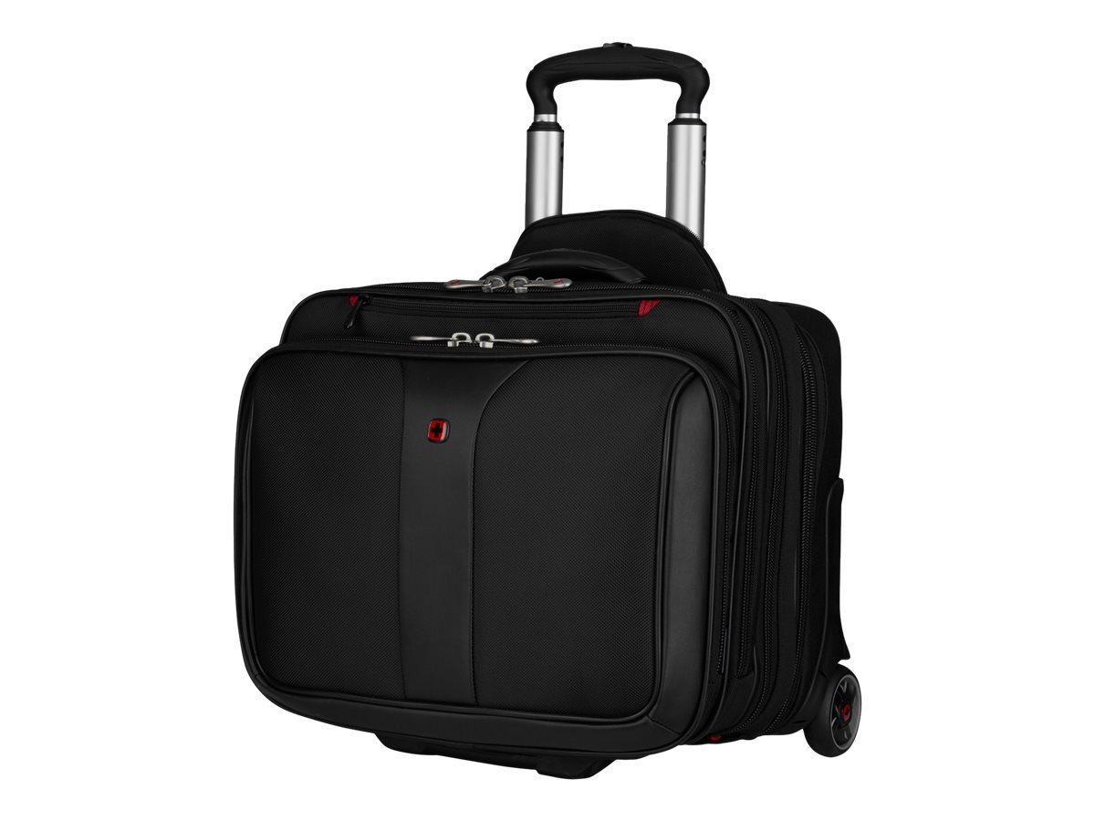 Wenger Patriot 2-teiliges Business-Set mit Comp-U-Roller - schwarz