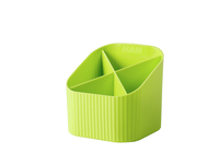 HAN Stiftehalter Re-X-LOOP lemon 100% Recyclingmaterial 4 Faecher 11,1 x 12,1 x 10,6 cm HAN Stiftehalter Re-X-LOOP lemon 100% Recyclingmaterial 4 Faecher 11,1 x 12,1 x 10,6 cm