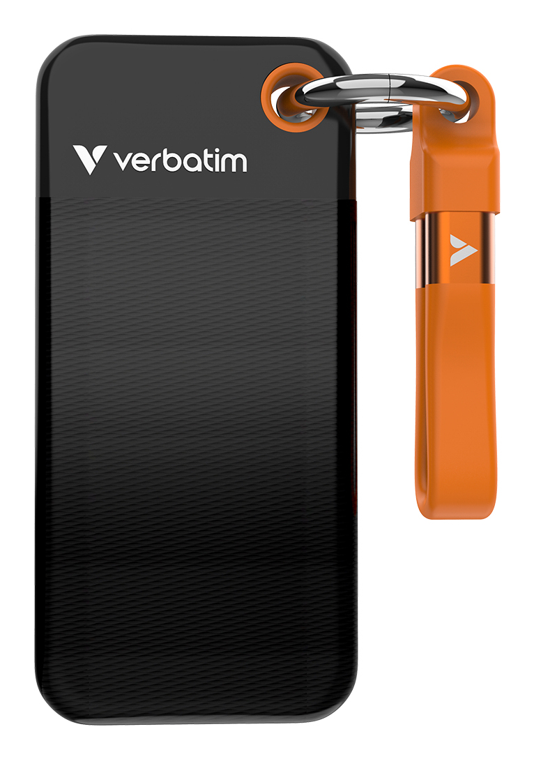 Verbatim Pocket 2TB USB 3.2 black/orange