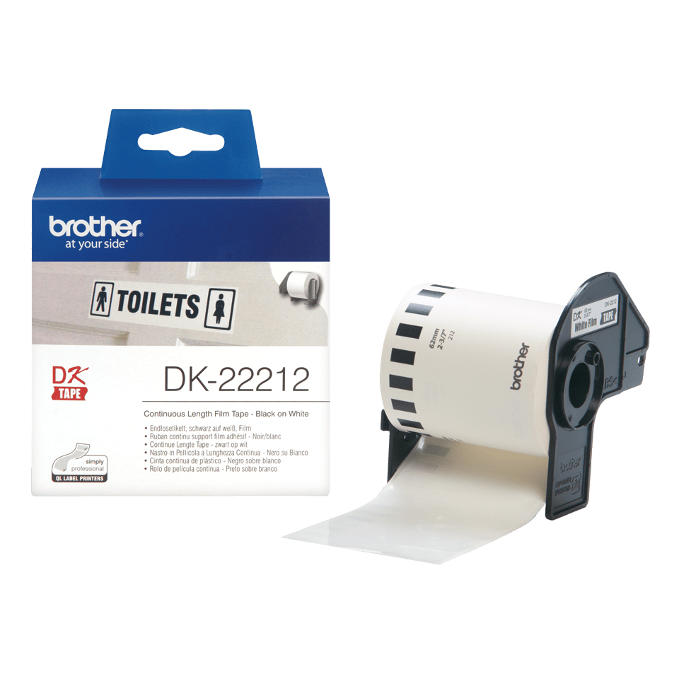 DK22212 BROTHER QL550 Etikettenrolle
