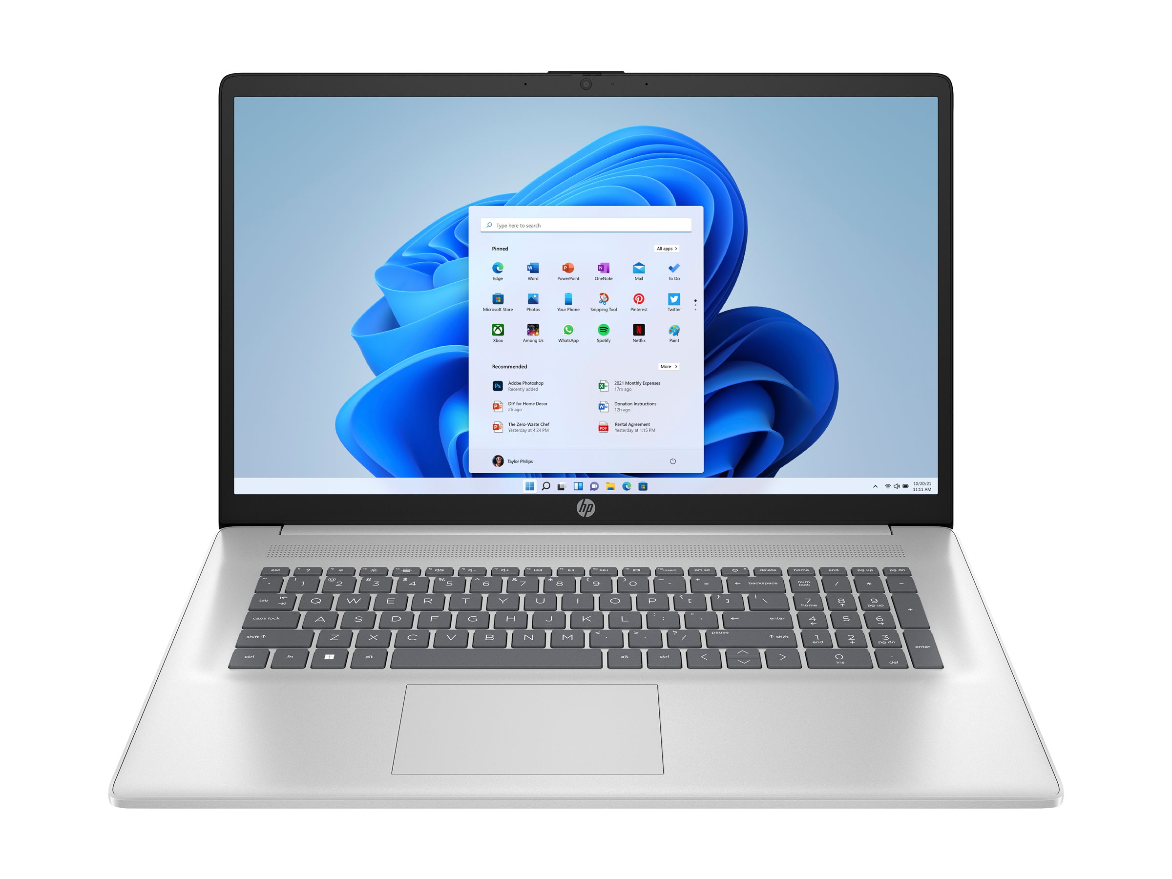 HP 17cn4055ng Laptop 43,9 cm 17,3 Zoll, 16 GB RAM, 512 GB SSD, IntelÂ Coreâ 5 120U