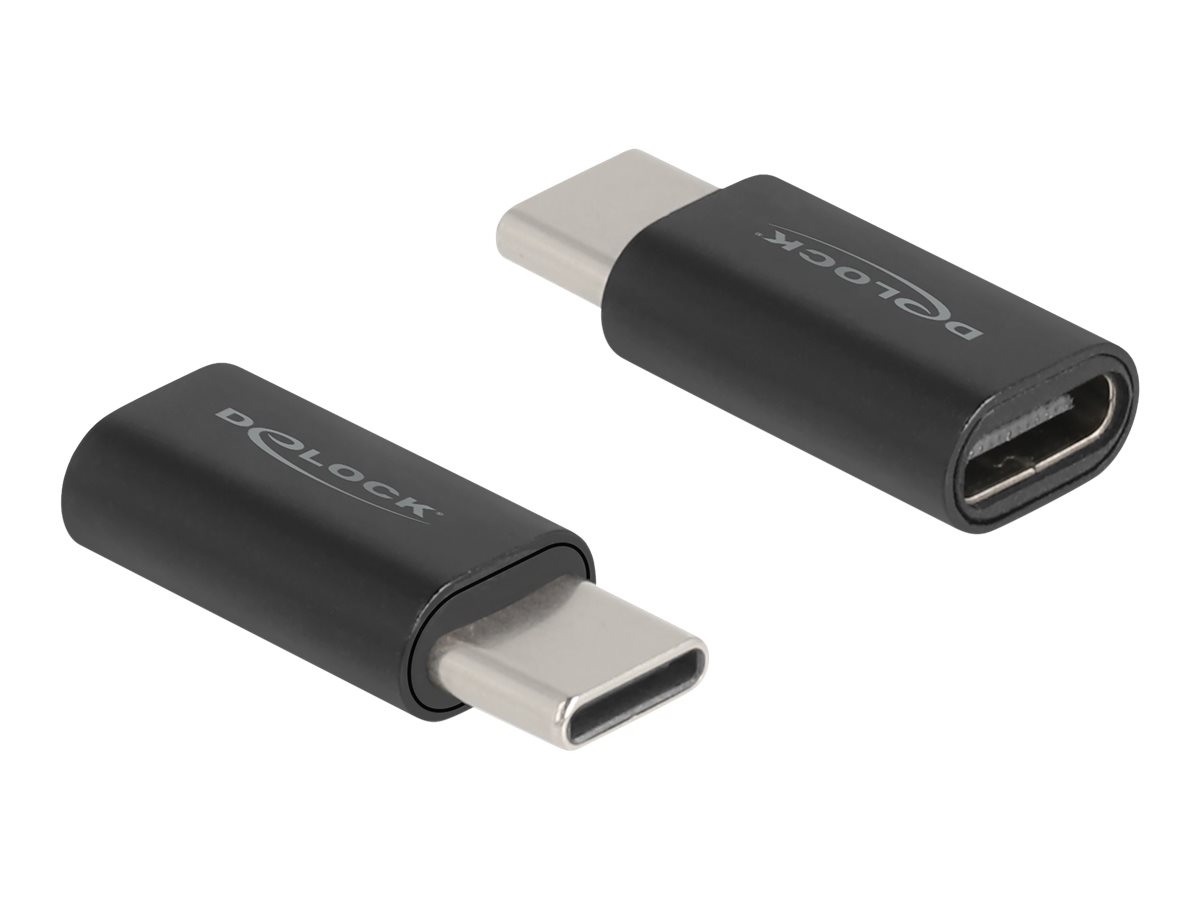 Delock Adapter SuperSpeed USB 10 Gbps(USB 3.2 Gen 2) USB Type-C Stecker/ Buchse Delock Adapter SuperSpeed USB 10 Gbps(USB 3.2 Gen 2) USB Type-C Stecker/ Buchse