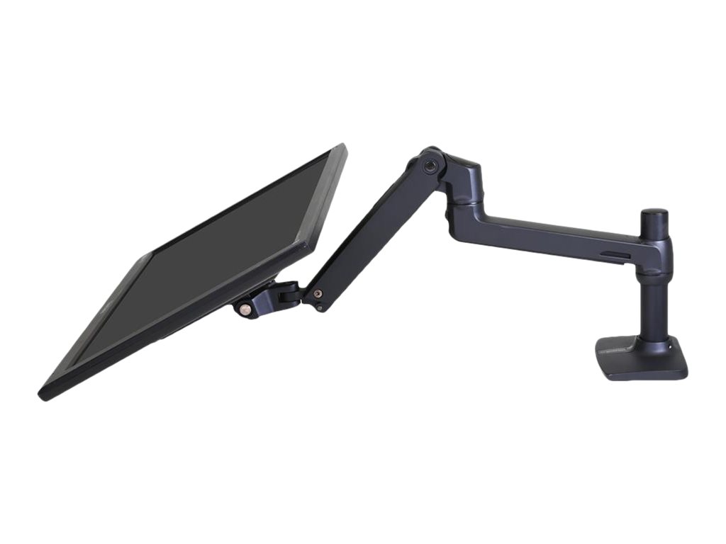 ERGOTRON LX LCD Arm für Tischmontage matt schwarz bis 81,28cm 32Zoll max. 11kg VESA 75x75mm 100x100mm neigen schwenken drehen