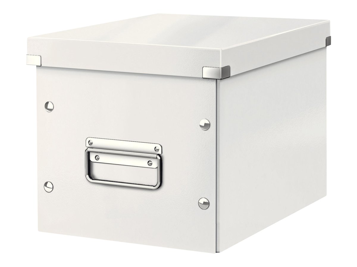 LEITZ Click & Store Aufbewahrungsbox 10,0 l weiss 26,0 x 26,0 x 24,0 cm LEITZ Click & Store Aufbewahrungsbox 10,0 l weiss 26,0 x 26,0 x 24,0 cm