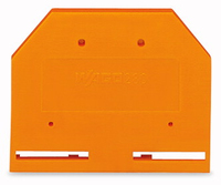 Wago Abschlussplatte-/Zwischenplatte 280-302 orange Wago Abschlussplatte-/Zwischenplatte 280-302 orange