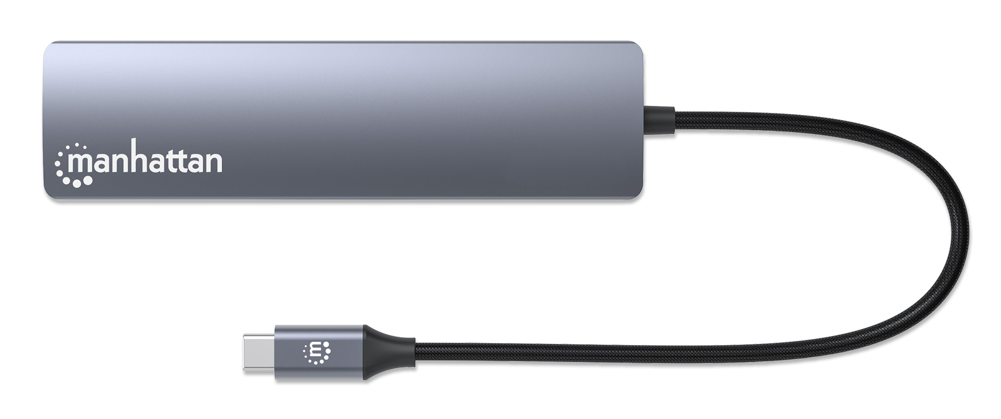 MANHATTAN USBC PD 7in1 Dockingstation USBC auf 1xHDMI 4K60Hz 2xUSBA 10 Gbits 1xUSBC PD 100 W 1xGbRJ45 SDMicroSDKartenleser