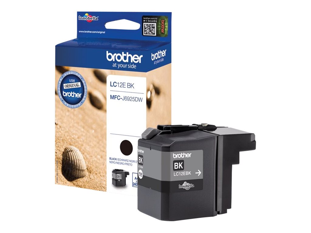 LC12EBK BROTHER MFC Tinte black 2400 LC12EBK BROTHER MFC Tinte black 2400