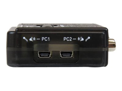 STARTECH.COM 2 Port USB KVM Switch Kit mit Audio und Kabeln - 2-fach USB VGA Desktop Umschalter inkl. Kabel STARTECH.COM 2 Port USB KVM Switch Kit mit Audio und Kabeln - 2-fach USB VGA Desktop Umschalter inkl. Kabel