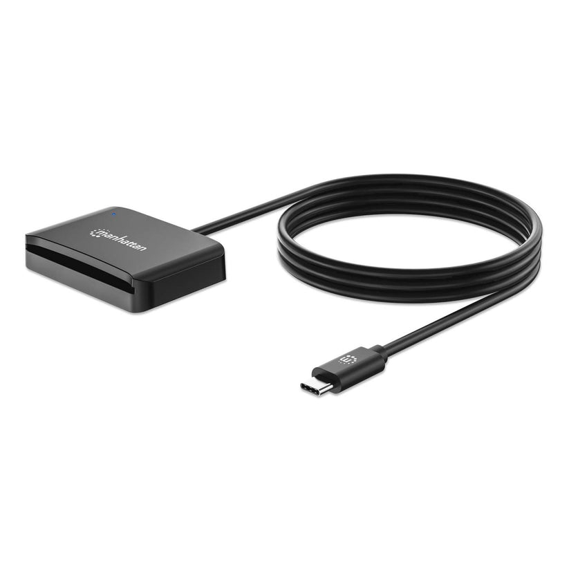 IC Intracom Manhattan SmartCard-Leser USB-C Schwarz