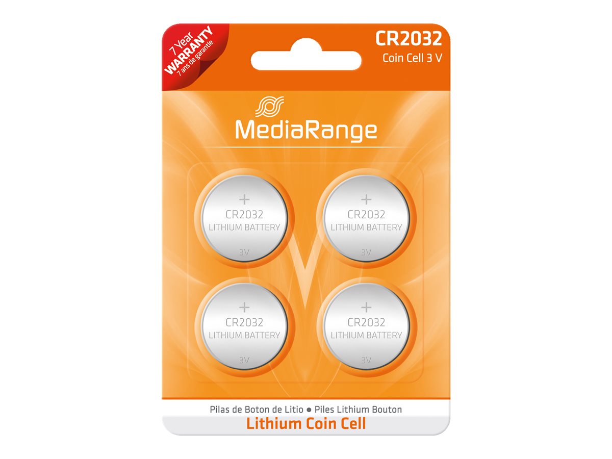 MRBAT132 MEDIARANGE Knopfzelle 4er Pack MRBAT132 MEDIARANGE Knopfzelle 4er Pack
