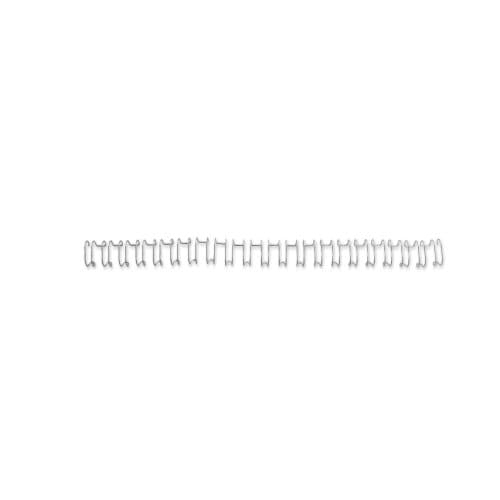 100 GBC Drahtbinderuecken silber fuer 70 Blatt