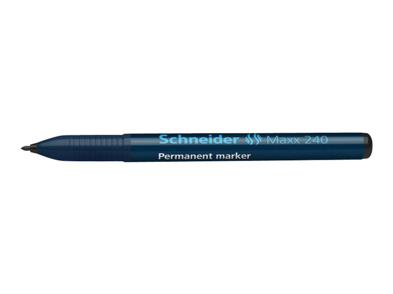 Schneider Maxx 240 Permanentmarker schwarz 1,0 - 2,0 mm, 10 St. Schneider Maxx 240 Permanentmarker schwarz 1,0 - 2,0 mm, 10 St.