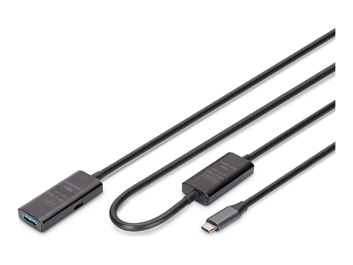 DIGITUS Active USB-C Extension Cable 10m DIGITUS Active USB-C Extension Cable 10m