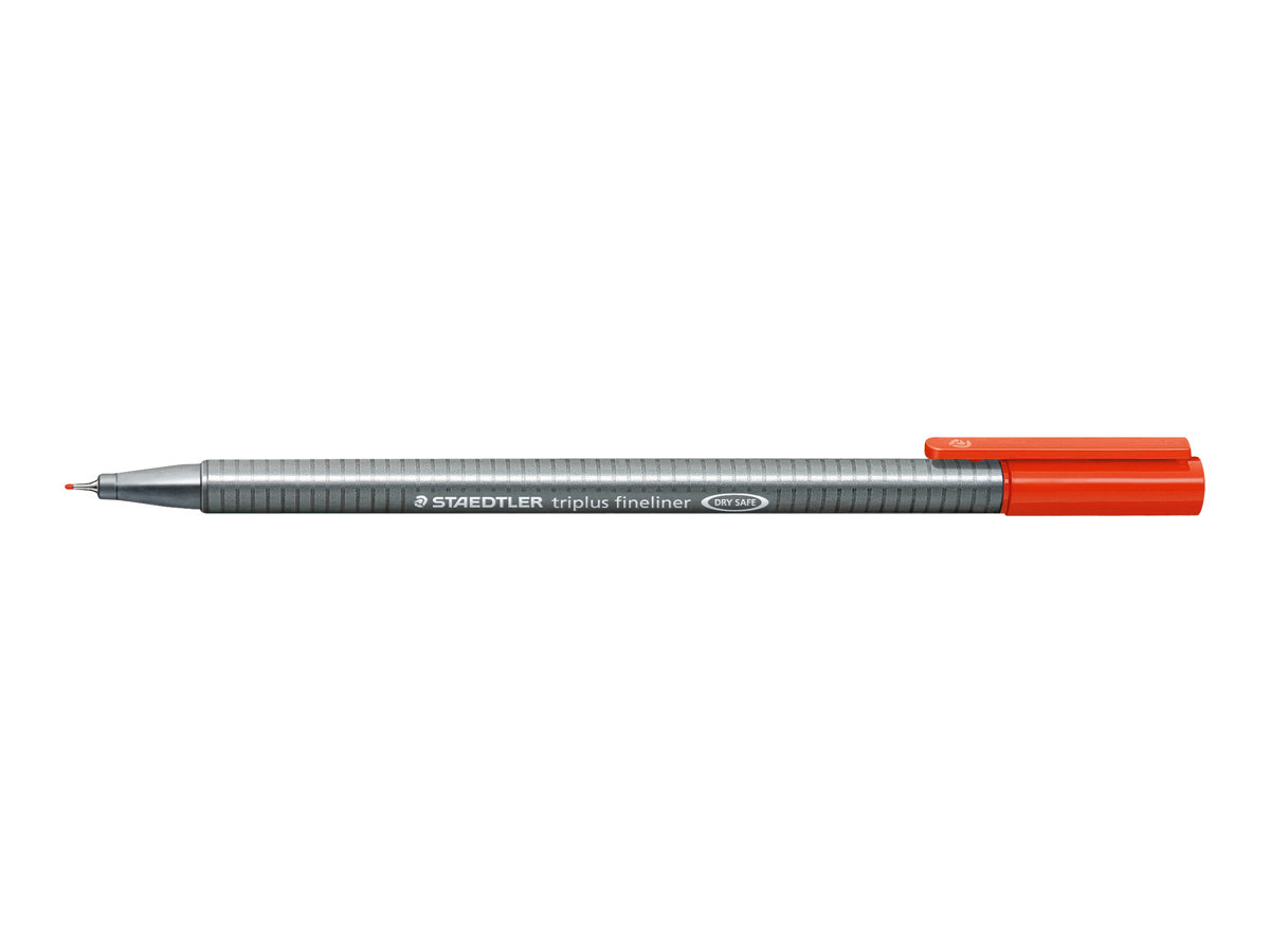 STAEDTLER triplus® 334 Fineliner rot 0,3 mm, 1 St. STAEDTLER triplus® 334 Fineliner rot 0,3 mm, 1 St.