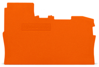 Wago Abschlussplatte-/Zwischenplatte 2002-7192 orange Wago Abschlussplatte-/Zwischenplatte 2002-7192 orange