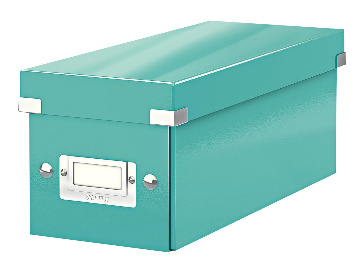 LEITZ CD-/DVD-Box Click & Store blau, 1 St.