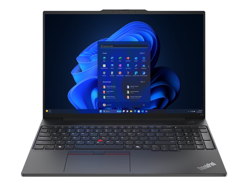 LENOVO ThinkPad E16 G2 Intel Core Ultra 7 155H 40,64cm 16Zoll No Touch WUXGA 32GB 1TB SSD UMA W11P No WWAN Black TopSeller LENOVO ThinkPad E16 G2 Intel Core Ultra 7 155H 40,64cm 16Zoll No Touch WUXGA 32GB 1TB SSD UMA W11P No WWAN Black TopSeller
