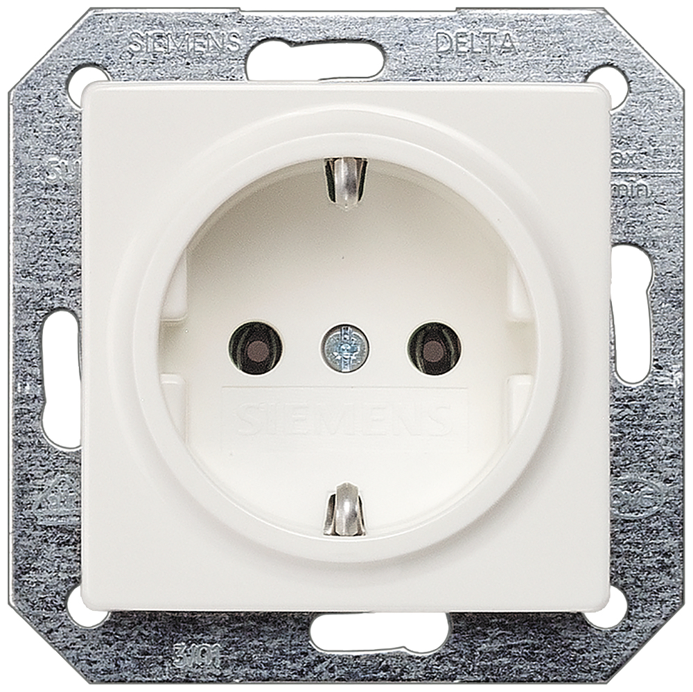 Siemens Steckdose SCHUKO 5UB1511 titanweiss Siemens Steckdose SCHUKO 5UB1511 titanweiss