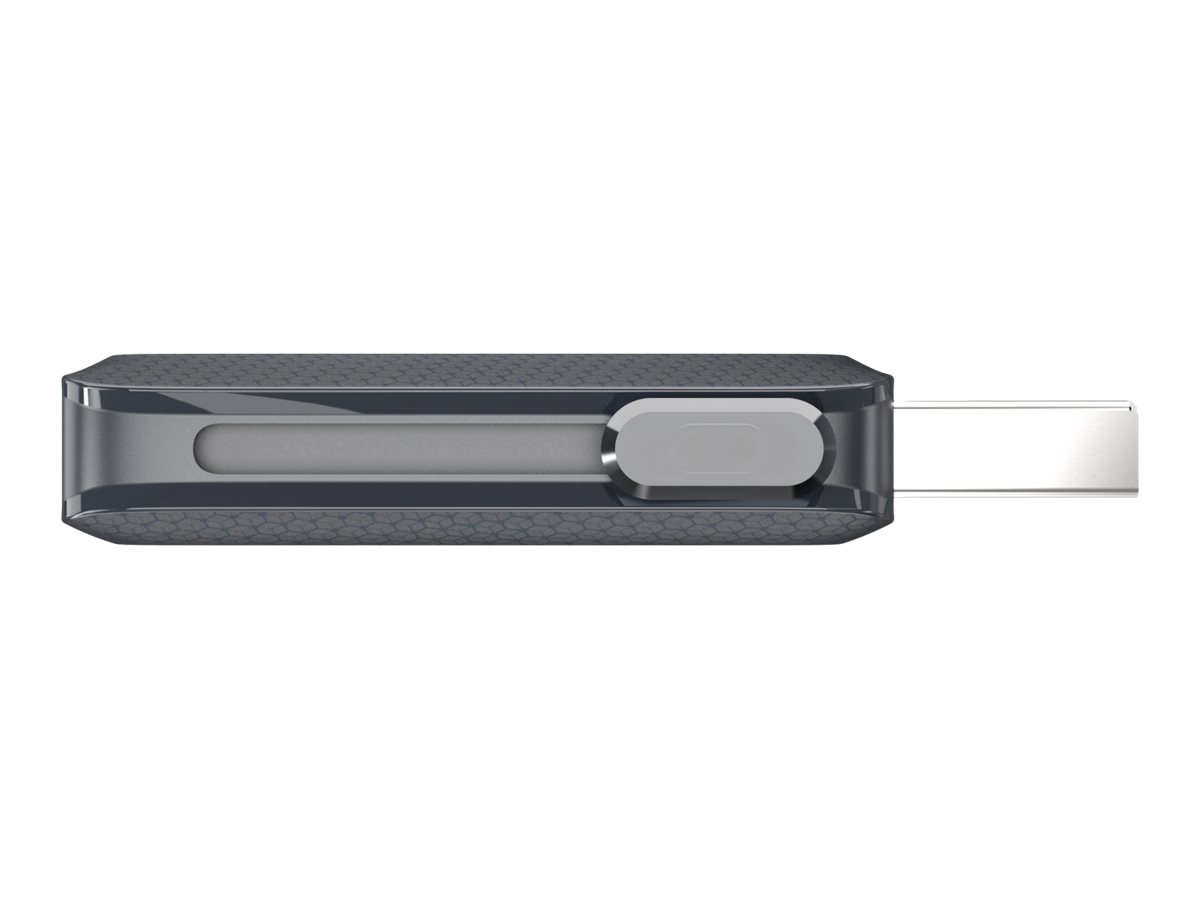 SanDisk USB-Stick Ultra Dual Drive USB Type-C silber, grau 256 GB
