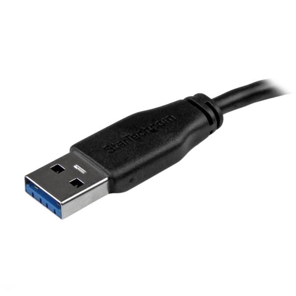 STARTECHCOM Slim Micro USB 30 Cable MM 2m 6ft