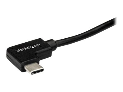 STARTECH.COM USB- C Kabel rechtsgewinkelt - St/St-1m - USB 2.0 - USB Typ-C Kabel - 90grad USB C - USB-C auf USB C - USB-C Ladekabel