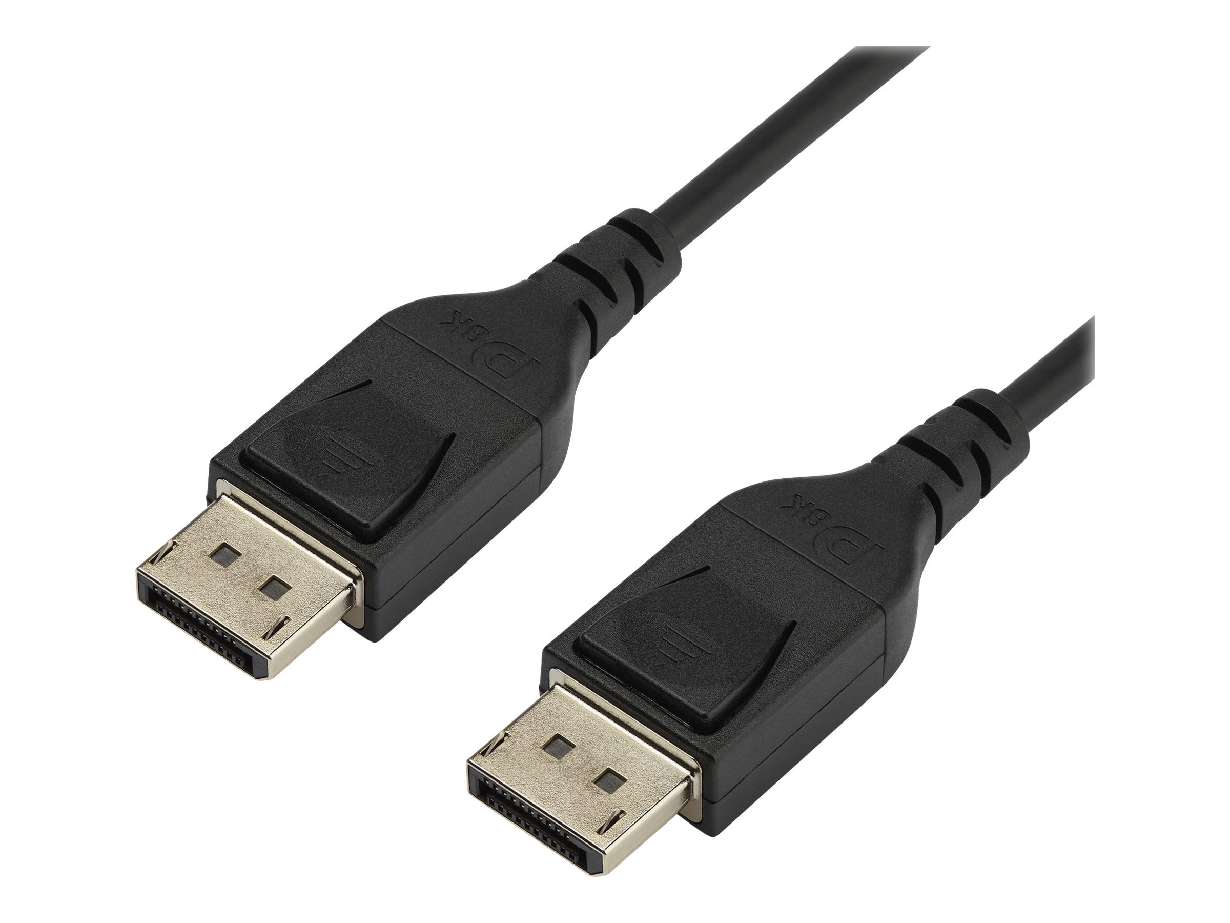 STARTECH.COM DisplayPort 1.4 Cable - 6.6 ft / 2m - VESA Certified - 8K60Hz - HBR3 - HDR - DP to DP Mon Cable - 8K DisplayPort Cable