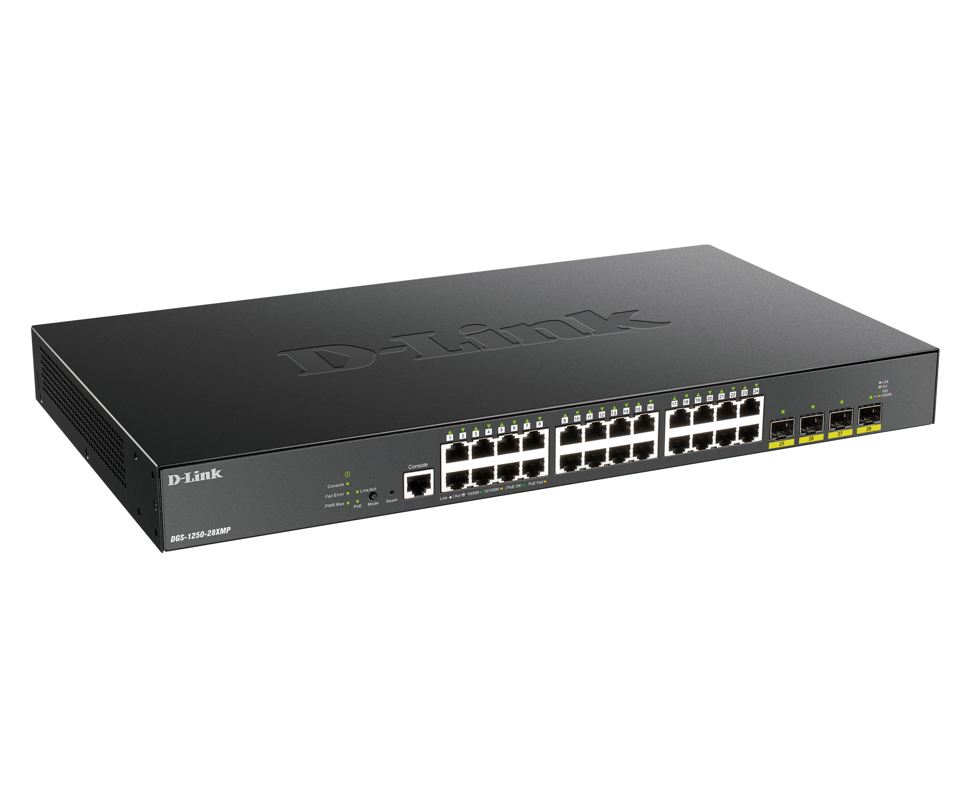 D-Link DGS-1250-28XMP 24-Port PoE Gigabit
