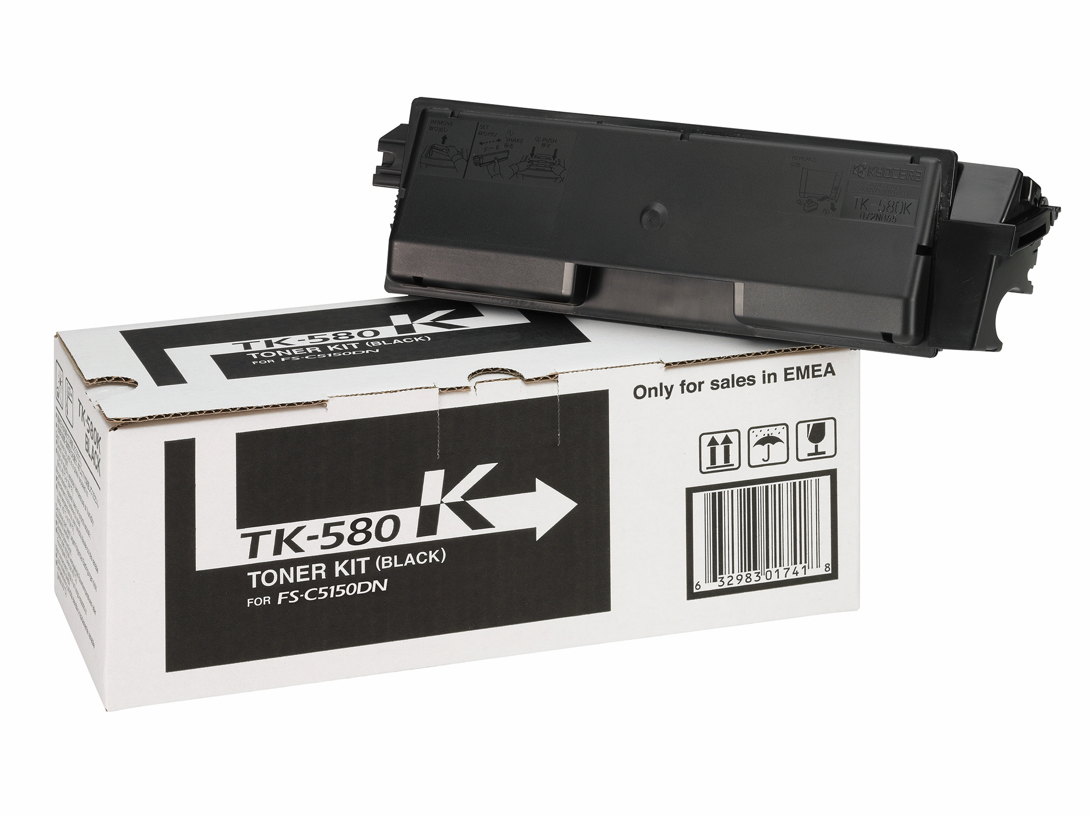 1T02KT0NL0 KYOCERA TK580K FSC Toner