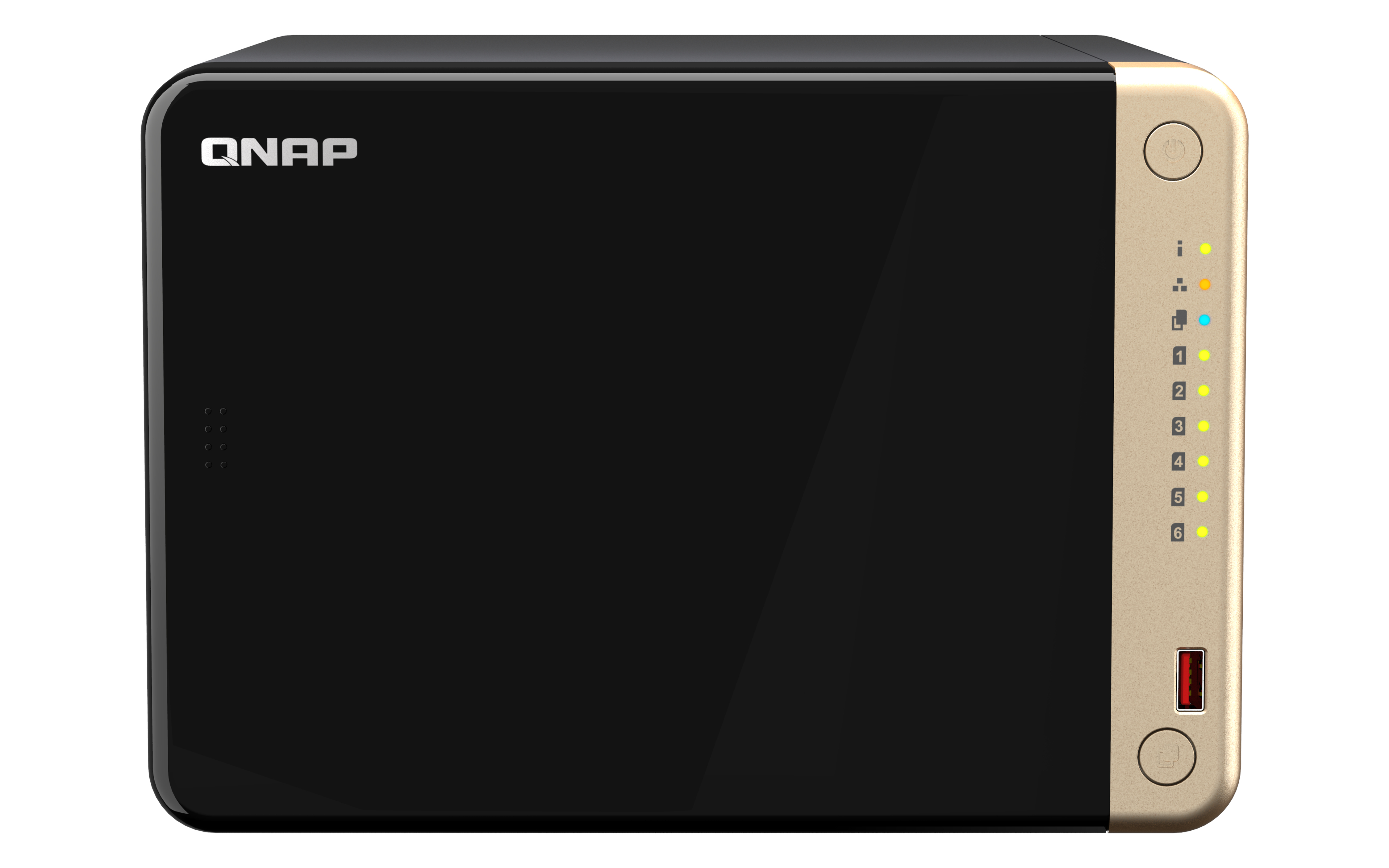 6Bay QNAP TS6648G Intel Celeron N5095 Schwarz