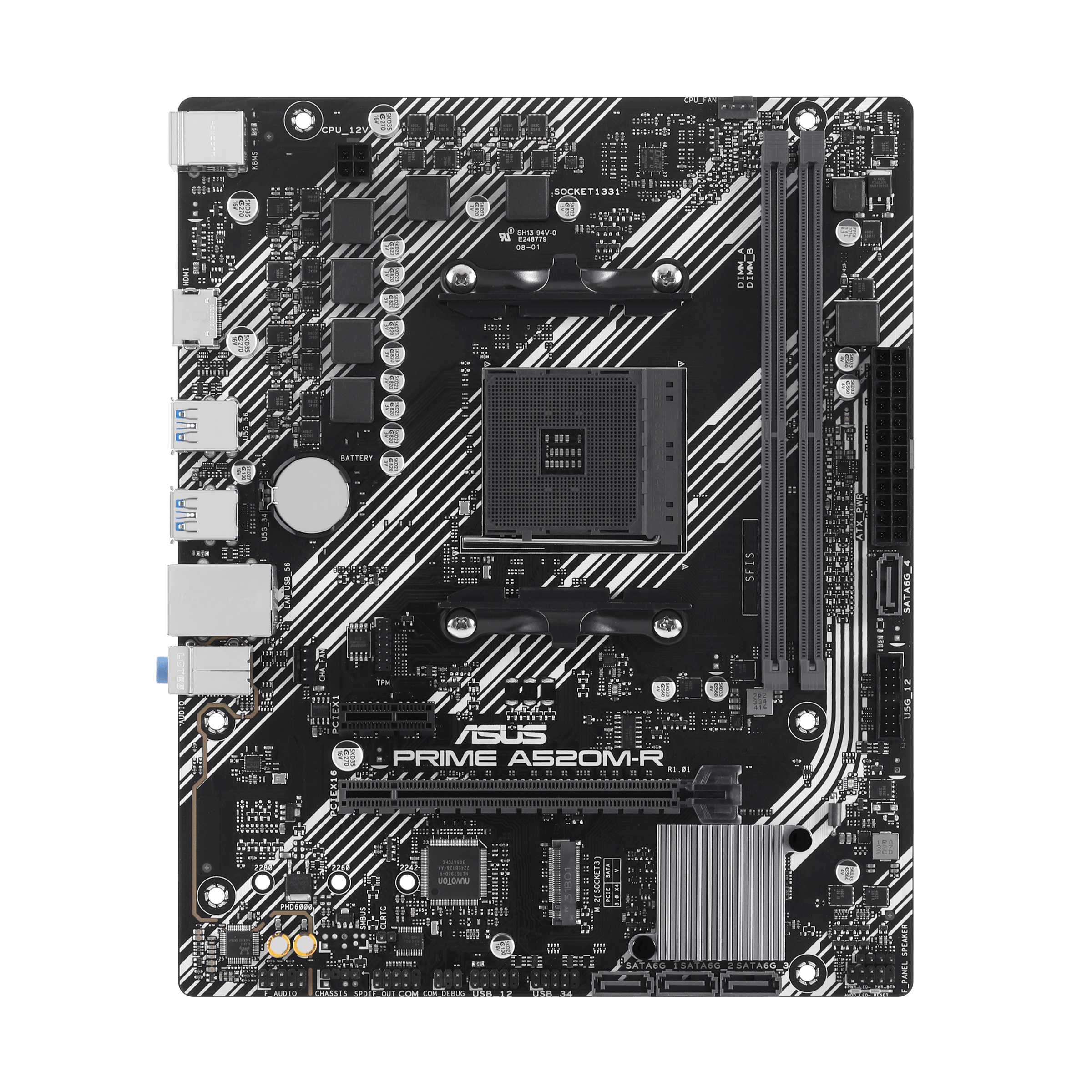 ASUS PRIME A520MR AM4 2xDDR4 microATX 4xSATA MB 1xHDMI 1xM2