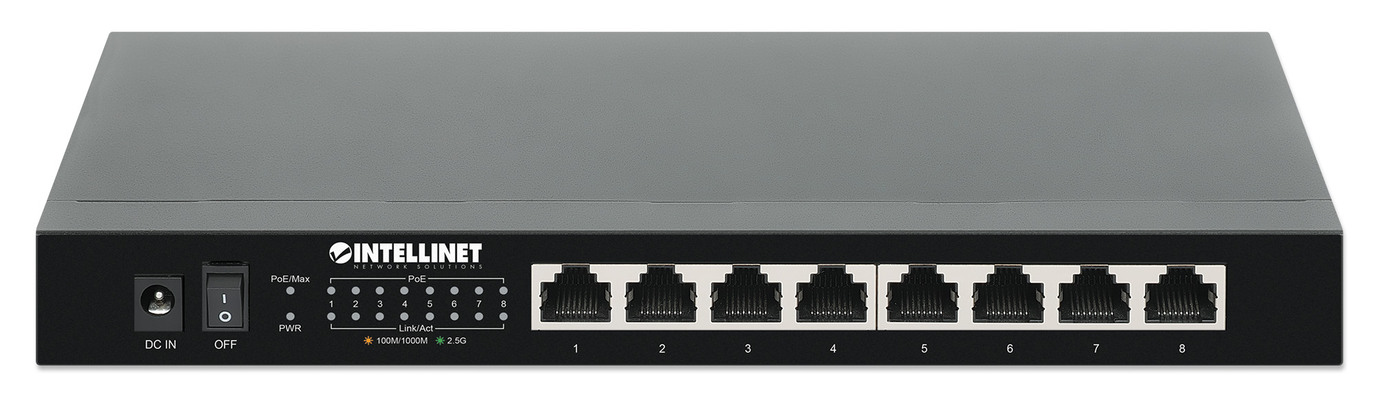 Intellinet 8-Port 2,5G Ethernet PoE+ Switch