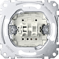 Merten Rollladenschaltereinsatz MEG37140000 Zusatzko. 1-p 10 AX AC 250V Merten Rollladenschaltereinsatz MEG37140000 Zusatzko. 1-p 10 AX AC 250V