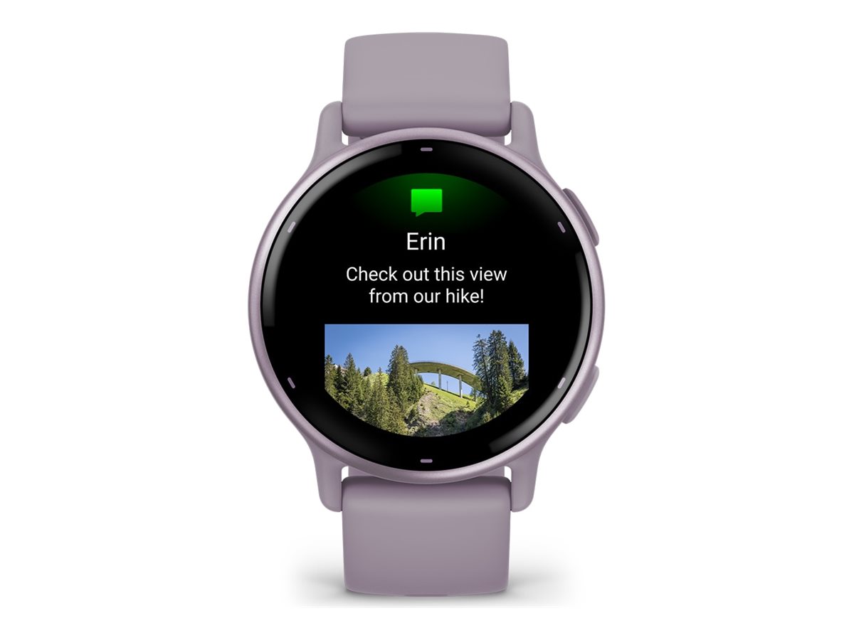 Garmin vivoactive 5 Orchid (42.20 mm, Aluminium, Polymer, nur WLAN, One Size)