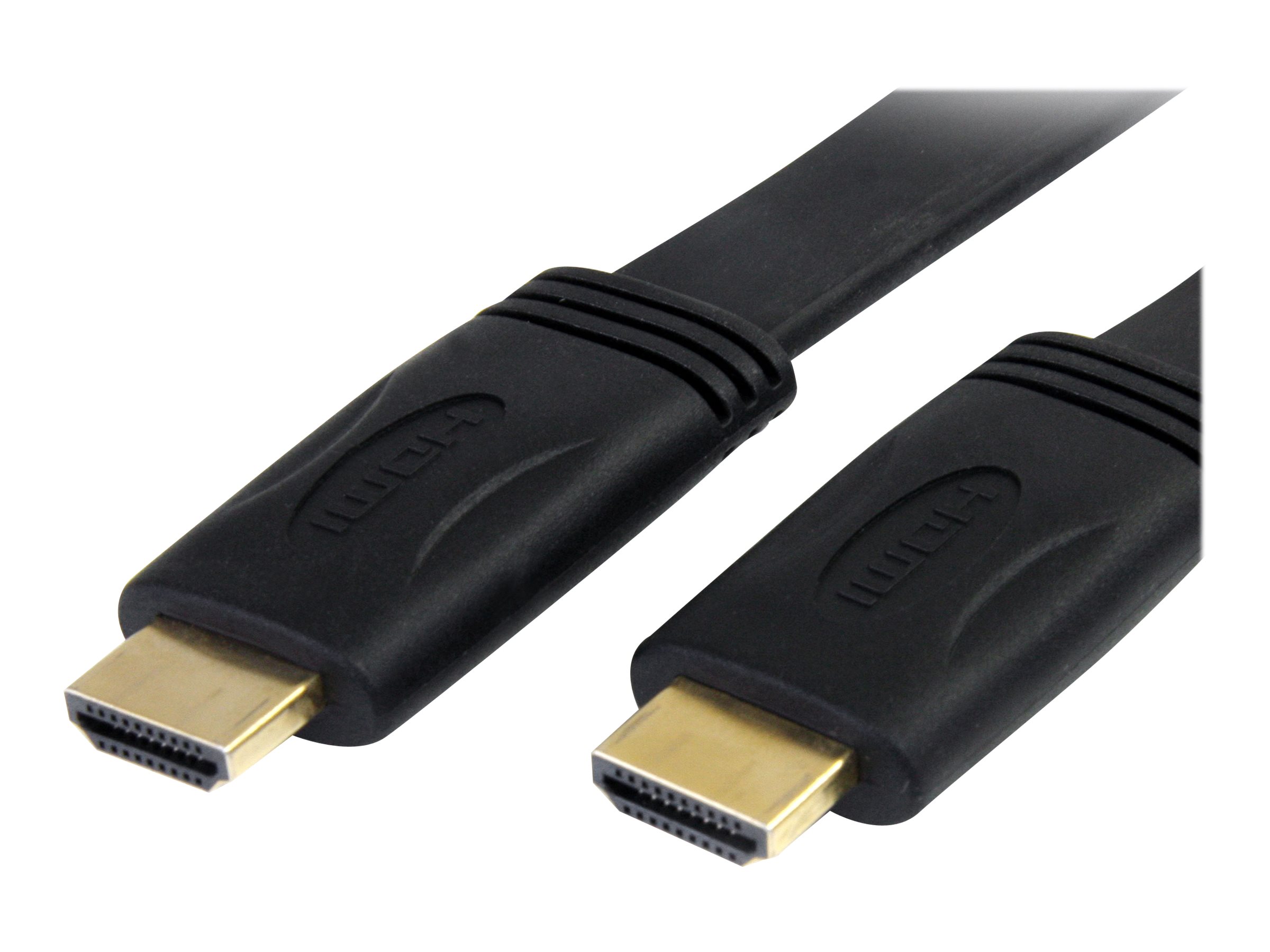 STARTECH.COM 1,8m Flaches Hochgeschwindigkeits HDMI Kabel mit Ethernet - Ultra HD 4k x 2k HDMI Kabel - HDMI Stecker auf HDMI Steck STARTECH.COM 1,8m Flaches Hochgeschwindigkeits HDMI Kabel mit Ethernet - Ultra HD 4k x 2k HDMI Kabel - HDMI Stecker auf HDMI Steck