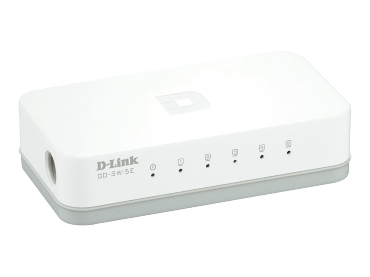 D-LINK GO-SW-5E 5?Port Fast Ethernet Easy Desktop Switch