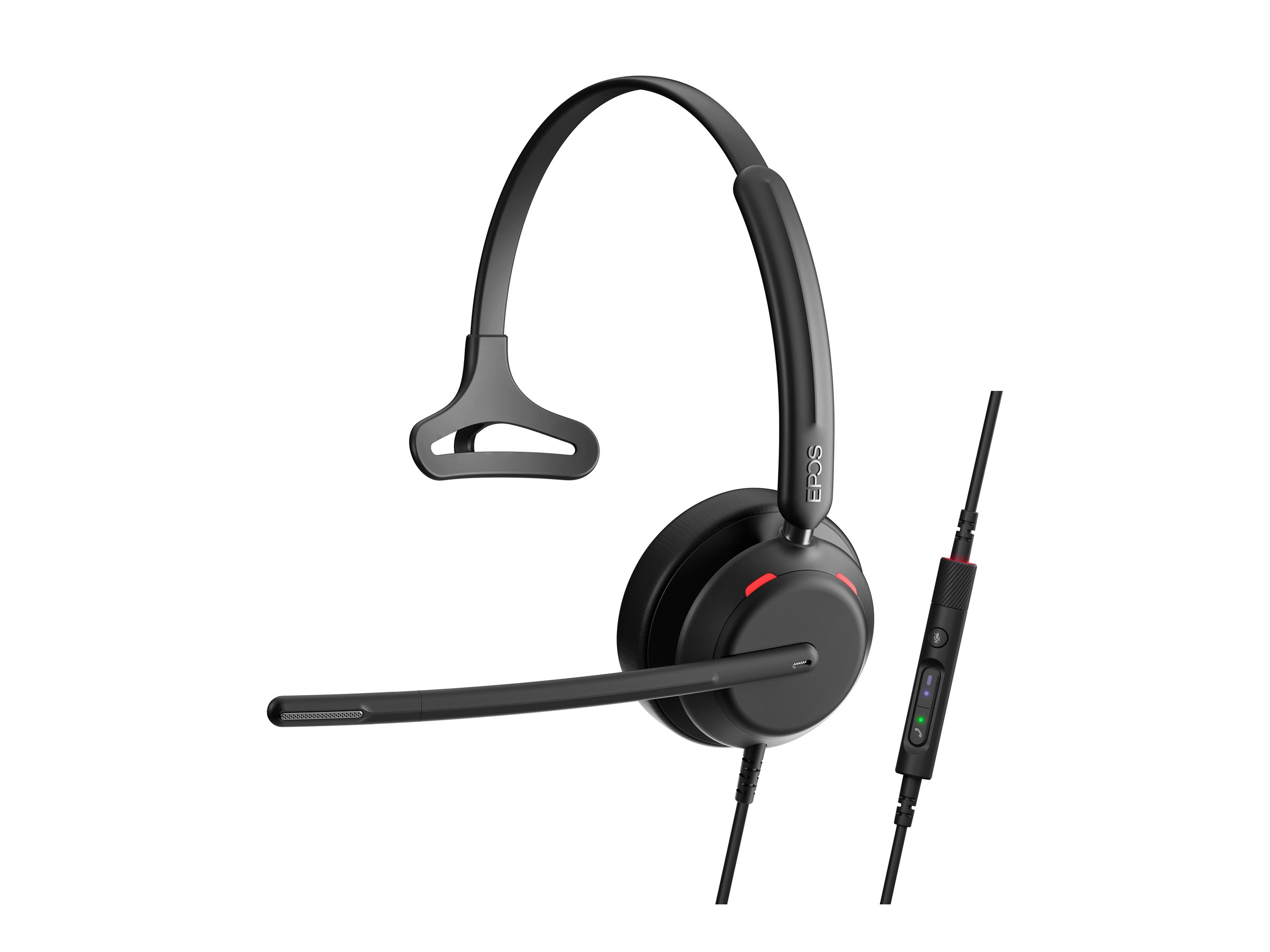 EPOS IMPACT 730T Mono USB-C Headset mit Inline-Controller USB-A Adapter Tasche Teams zertifiziert EPOS IMPACT 730T Mono USB-C Headset mit Inline-Controller USB-A Adapter Tasche Teams zertifiziert
