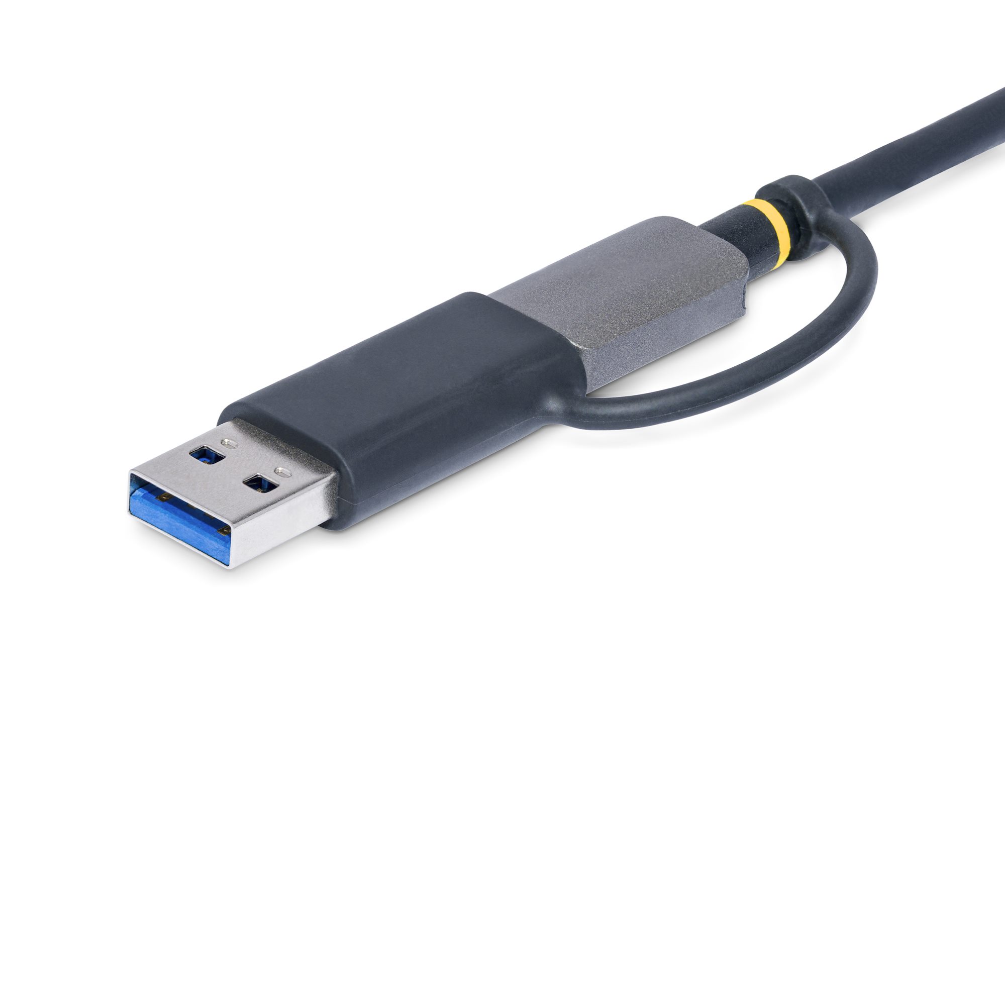 STARTECHCOM USB 30multikartenleser SDmicroSDCF USBC Kartenleser mit USBA Adapter Externer Kartenlesegerät