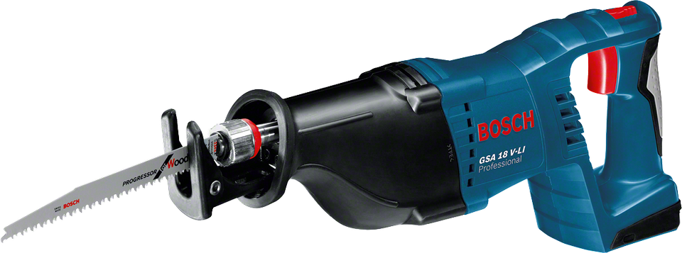 BOSCH Professional GSA 18 VLI AkkuSäbelsäge 18,0 V, mit 2 Akkus