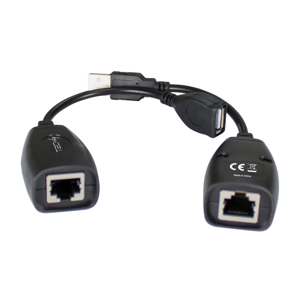 TECHLY USB Extender über Cat5e6 max 50m