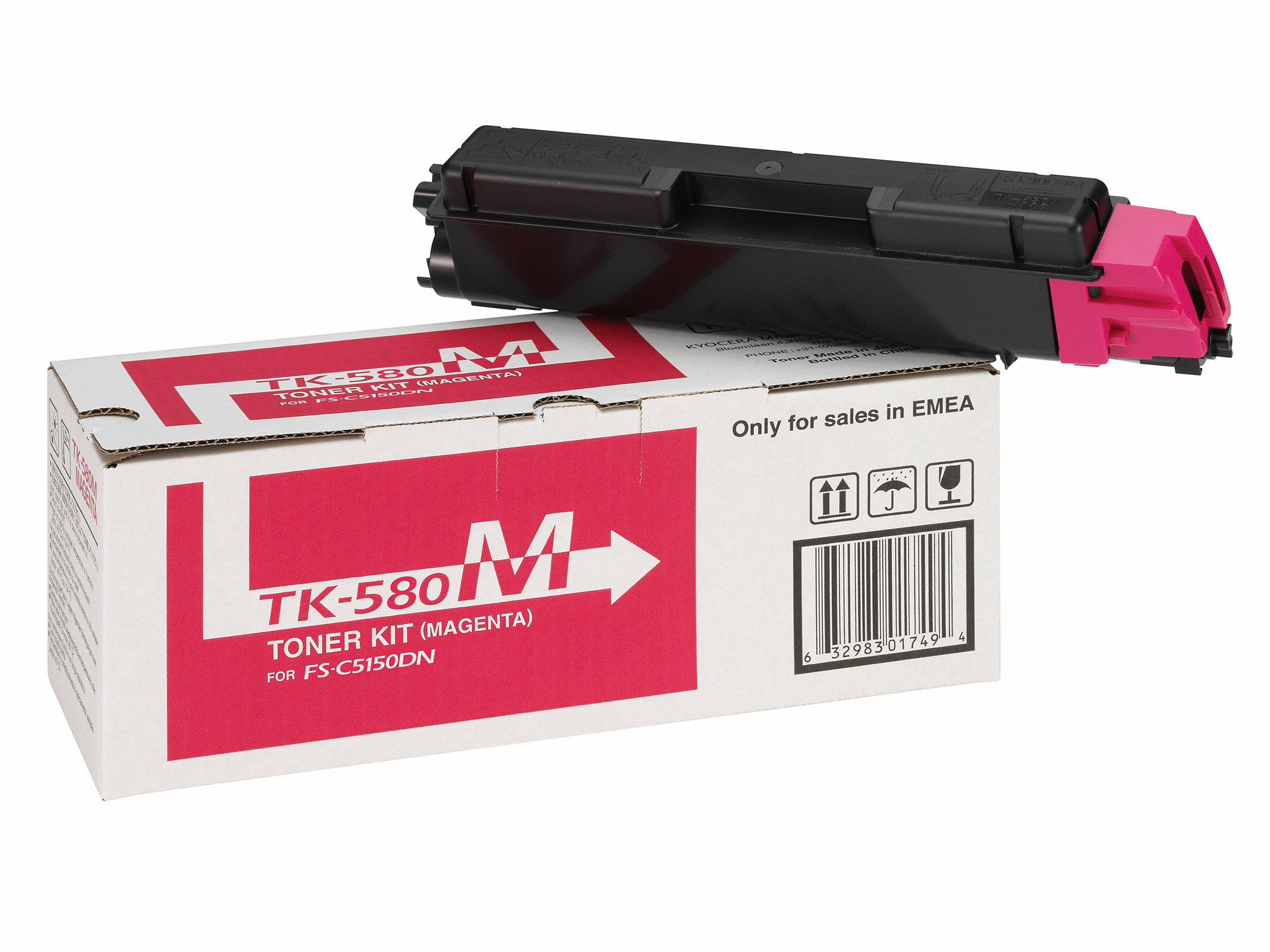 1T02KTBNL0 KYOCERA TK580M FSC Toner