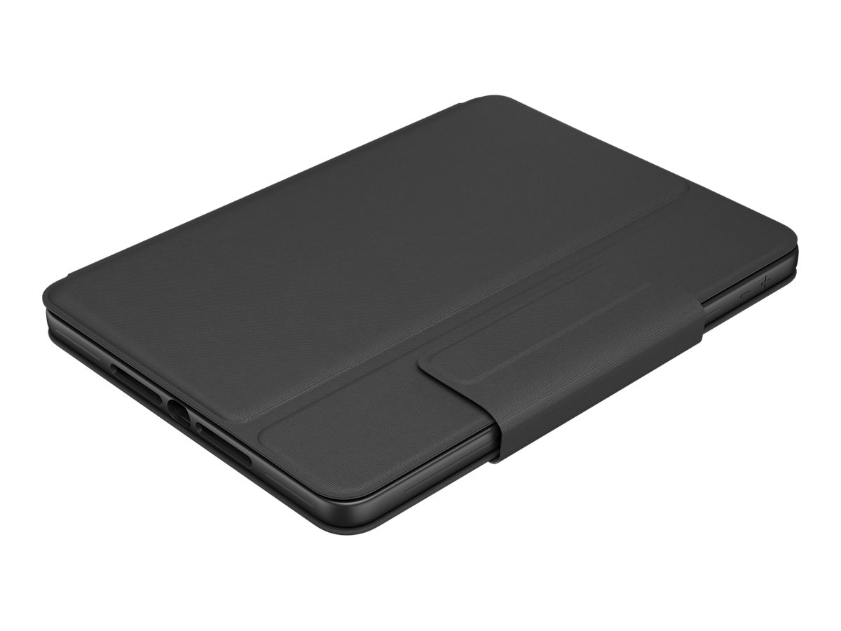 Logitech Rugged Folio - Tastatur und Foliohülle - Apple Smart connector - QWERTZ - Deutsch - für Apple 10.2-inch iPad (7. Generation, 8. Generation)